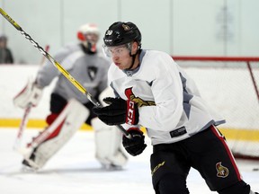 Andreas Englund during the Ottawa Senators' development camp at the Bell Sensplex on June 28, 2017. (Jean Levac/Postmedia)