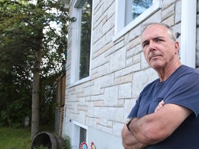 Property manager Ray Goulet at one of his properties on Monday. Goulet and other Sudbury landlords have started Greater Sudbury Landlord Association. (Gino Donato/Sudbury Star)