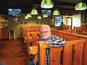 Ed Gorc, owner of Eddie's restaurant, is celebrating 40 years in Sudbury. (John Lappa/Sudbury Star)