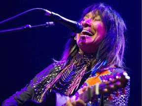 Buffy Sainte Marie performs at the National Arts Centre in Ottawa Monday, July 3, 2017. DARREN BROWN / POSTMEDIA