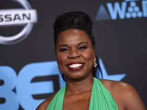 Comedian Leslie Jones poses upon her arrival at the BET Awards ceremony, on June 25, 2017, in Los Angeles, California. (CHRIS DELMAS/AFP/Getty Images)