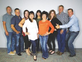 Cory Sekura, Dan Hill, Dixie Getzinger, Dwayne Lambert, Krystal Zabok, Laurie Andrews, Lee Swenseid, Mitch Kjorlien, Ray Labossierre and Shari McPherson are this year’s Celebrity dancers. (See full story on Page 4).