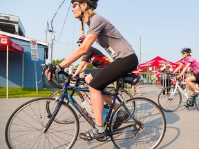 Intelligencer file photo
PwC MS Bike, the largest fundraising cycling series in North America, starts its Ontario series this weekend in Prince Edward County. The annual event raises funds for the MS Society of Canada.