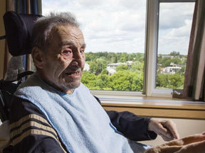 Georges Karam, in his room at the Garry J Armstrong home in Ottawa. DARREN BROWN / POSTMEDIA
