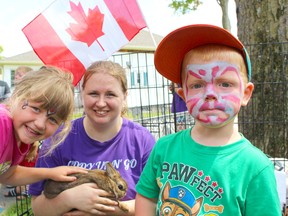 Lucknow Sepoy Manor put on a carnival of their own on Friday June 30, 2017 that included a petting zoo. Family, friends and animals crowded around the manner filling the residences day full of joy. Giddy Up N Go Ponies attended and brought a wide variety of animal life which all were available for kids to pet and see up close. (Ryan Berry/Kincardine News and Lucknow Sentinel)