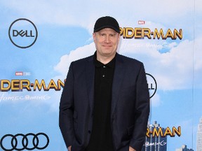 Marvel Studios president Kevin Feige at the premiere for’ "Spider-Man: Homecoming" in Los Angeles June 29, 2017. Adriana M. Barraza/WENN.com