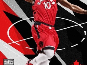 Raptors star DeMar DeRozan will be featured on the first ever Canadian cover of the NBA 2K video game shown in this handout image. The all-star guard will be on the cover of "NBA 2K18," due out in September. (The Canadian Press/HO)