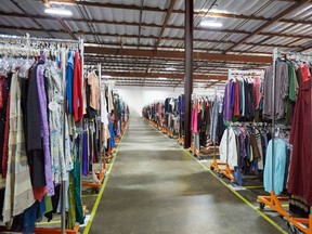 Columnist Natalie George recommends shopping for clothes at thrift stores instead of trying to keep pace with 'fast fashion.' (Handout photo/The Canadian Press)