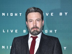 Ben Affleck attends 'Live by Night' Premiere at Cinema UGC Normandie on January 16, 2017 in Paris. (Pascal Le Segretain/Getty Images)