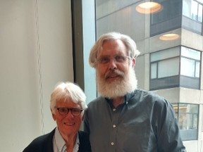 Dr. Gifford Jones and Dr. George Church.