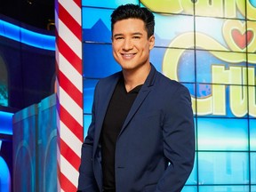 Mario Lopez hosts the televised adaptation of the Candy Crush. (Handout)
