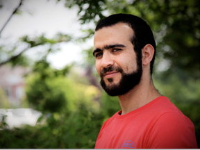 Former Guantanamo Bay prisoner Omar Khadr, 30, is seen in Mississauga, Ont., on Thursday, July 6, 2017. The federal government has paid Khadr $10.5 million and apologized to him for violating his rights during his long ordeal after capture by American forces in Afghanistan in July 2002. (THE CANADIAN PRESS/Colin Perkel )