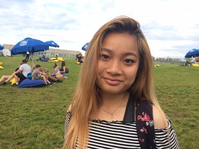 Selina Nguyen,16, was one of the teenagers at the Black Sheep Stage waiting to hear DJ Mustard and other electronic music artists.