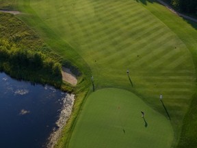 The No. 11 hole at Blackhawks Golf Club is considered one of the best in Edmonton.