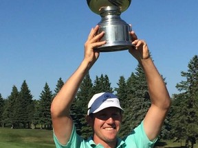 Hickok after winning the Players Cup. (Ken Wiebe, Postmedia Network)