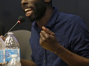 Activist Desmond Cole.