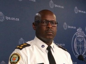 Toronto Police Chief Mark Saunders (Chris Doucette/Toronto Sun)