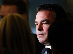 Councillor Giorgio Mammoliti speaks to reporters on May 6, 2014. (MICHAEL PEAKE/TORONTO SUN)