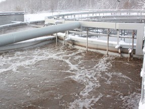 The Town of Whitecourt did work on the Wastewater Treatment Plant, such as removing sludge from storage cells, in order to tackle the odour issue (File Photo).