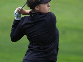 Kingston's Abbie Anghelescu, playing at the Eastern Provinces final in June, is competing this week at the Ontario Women's Amateur Golf Championship in Cambridge. (Whig-Standard file photo)