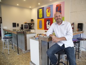 Dave Cook?s Pickle Social Club in the Old East Village is a brick and mortar example of the new sharing economy. The site will serve as a music hall, meeting and party place and a pop-up retail store. (DEREK RUTTAN, The London Free Press)