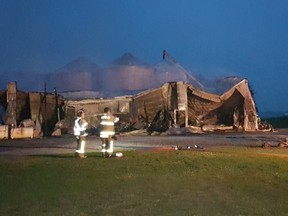 Oxford barn fire - July 11