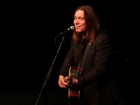 Newfoundland's Alan Doyle performed for an intimate crowd at the Hope Live gala evening and benefit concert for Fertile Future held at the GCTC in 2016. CAROLINE PHILLIPS