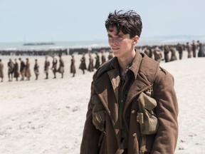 FIONN WHITEHEAD as Tommy in the Warner Bros. Pictures action thriller "DUNKIRK," a Warner Bros. Pictures release.