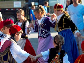 Young dancer's perform at 2013's Sarnia Greekfest. The 11th annual festival runs Aug. 4-6 in downtown Sarnia. (File photo)