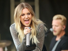 Kelsea Ballerini performs during the first night of the Rock the Park Music Festival in Harris Park on Wednesday in London. (Mike Hensen/The London Free Press)