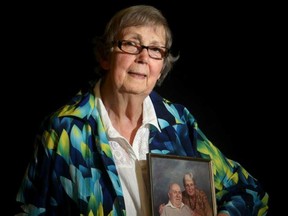 Dorothy Asselstine, 82, has shared a room with her ailing husband Dean, 79, at Maxville Manor retirement home since 2009. The former nurse recently penned a letter about what is wrong with senior's homes and makes a few suggestions to better them JULIE OLIVER / POSTMEDIA