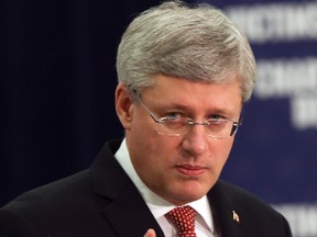 Former Canadian prime minister Stephen Harper (Toronto Sun files)
