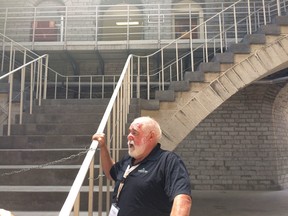 After 36 years of service at Kingston Penitentiary, former correctional officer and chief of industries in the Shop Dome Ted McKay participates in the public touring of the prison.during a tour of the Kingston Penitentiary on Tuesday July 11 2017.
Megan Glover/Whig-Standard/Postmedia Network