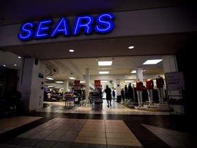 A Sears is shown in Ottawa on Thursday, June 22, 2017. (THE CANADIAN PRESS/Sean Kilpatrick)