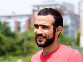 Omar Khadr, 30, was awarded $10.5 million by the Canadian government for Charter rights violations that the government did not protect him against while he was held prisoner in Guantanamo Bay. (Colin Perkel/The Canadian Press)