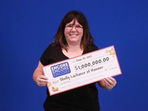 Shelly Lachance of Hanmer has won $1 million.