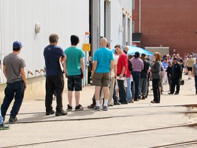 ONTC held a job fair in North Bay on Thursday.