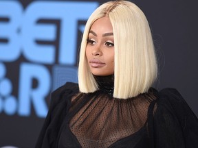 Blac Chyna arrives at the BET Awards at the Microsoft Theater on Sunday, June 25, 2017, in Los Angeles. (Richard Shotwell/Invision/AP)