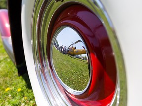 Vintage cars and historic planes shared the grounds at National Air Force Museum grounds for the Wings and Wheels Classic Car Show. This year's event takes place July 23. Tim Miller/Belleville Intelligencer/Postmedia Network