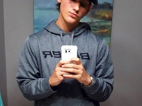 Niagara Falls teen Gage Rockwell drowned in the Welland River Friday while swimming with a friend. PHOTO: Facebook