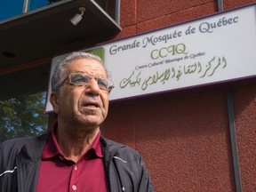 Mohamed Kesri during an interview at the Centre Culturel Islamique de Quebec Wednesday, July 12, 2017 in Quebec City regarding plans to open the first cemetery in the Quebec City area owned and operated by Muslims. THE CANADIAN PRESS/Jacques Boissinot