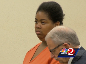 Haillee Howell appears in court.(image via WESH 2 News video)