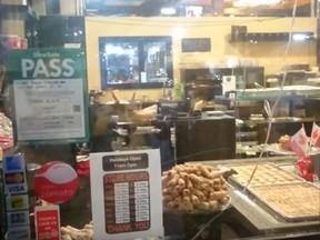 A mouse is seen in Meli Baklava & Chocolate Bar at 238 Queen St. W. in Toronto in video posted to YouTube.