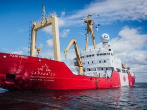 Canada C3 is taking an assortment of Canadians through the St. Lawrence River, the Northwest Passage, and around Alaska, all the way to Victoria, B.C. on the Polar Prince icebreaker.