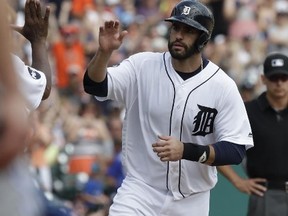 The Diamondbacks acquired outfielder J.D. Martinez from the Tigers in a trade on Tuesday, July 18, 2017. (Carlos Osorio/AP Photo)