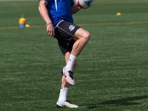 FC Edmonton re-signed its all-time top scorer Daryl Fordyce he spent January to July with FC Cincinnati of the United Soccer League, taken on Tuesday July 18, 2017, in Edmonton.
