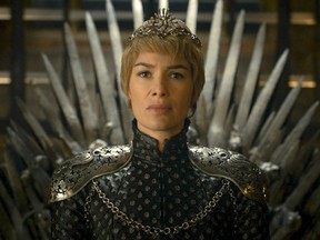 This file image released by HBO shows Lena Headey as Cersei Lannister in a scene from “Game of Thrones.” (HBO via AP, File)