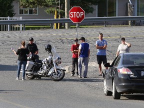 Greater Sudbury Police, EMS and the fire department went to a collision involving a cyclist at the intersection of Municipal Road 80 and Centennial Road in Hanmer on Tuesday. Police said in a tweet that the cyclist received minor injuries.