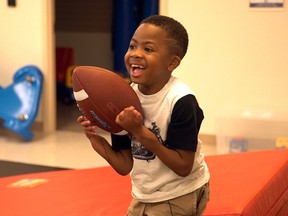 Zion Harvey, 9, lost both his hands and feet to sepsis and now, researchers are astounded at his progress after a double-hand transplant. (CHILDREN'S HOSPITAL OF PHILADELPHIA/PHOTO)