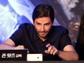 Director Jon Watts attends the ‘Spider-Man: Homecoming’ press conference at Conrad Seoul Hotel on July 3, 2017 in Seoul, South Korea. (Chung Sung-Jun/Getty Images)